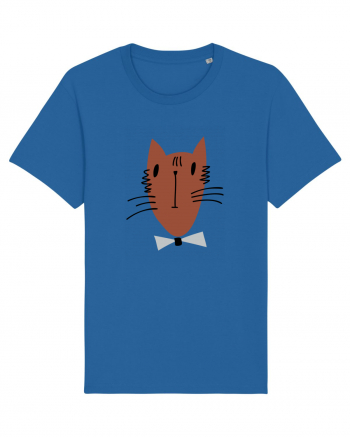 Stylish Cat Royal Blue