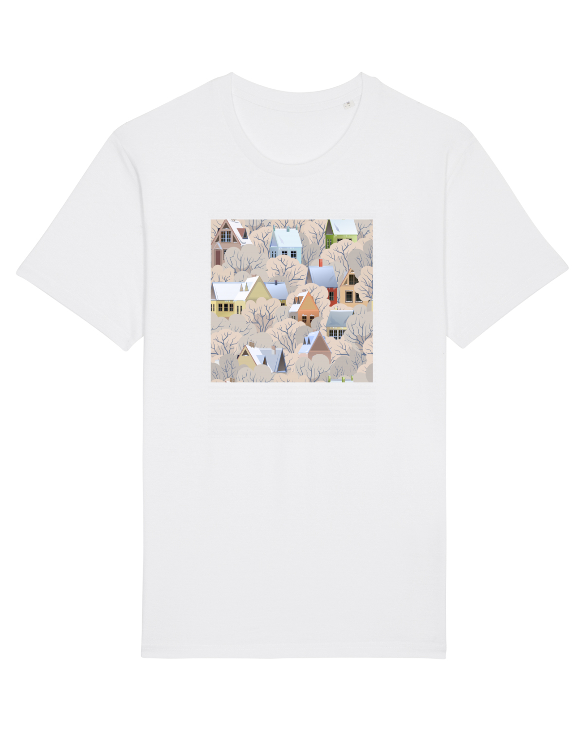 Tricou mânecă scurtă Unisex Rocker White