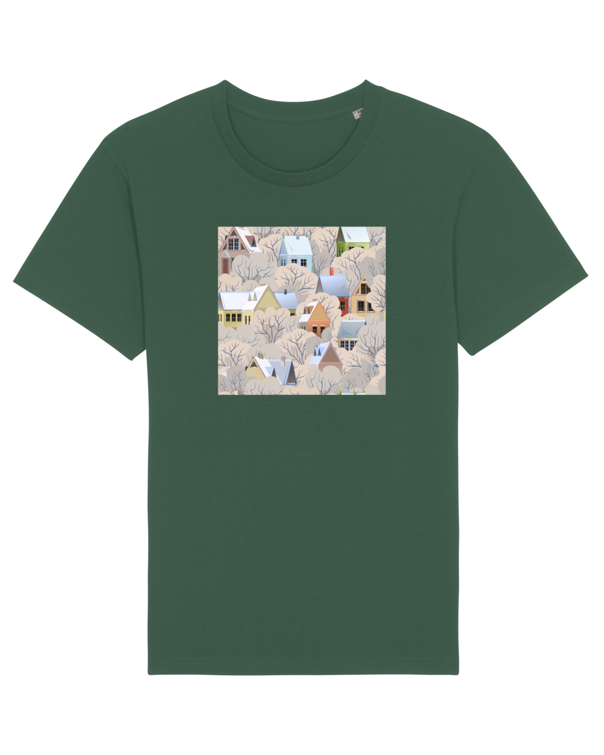 Tricou mânecă scurtă Unisex Rocker Bottle Green