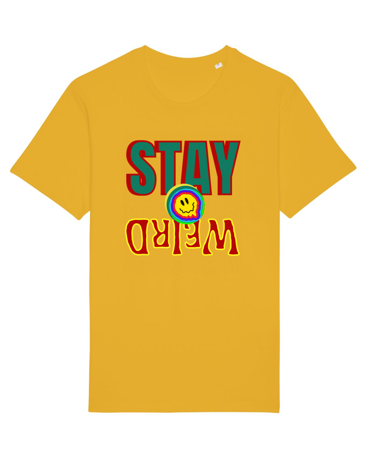 Tricou mânecă scurtă Unisex Rocker Spectra Yellow