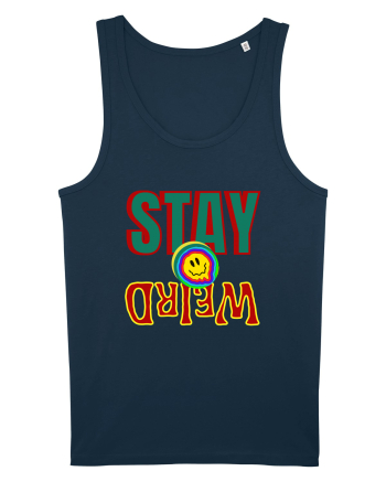 Stay Weird Navy