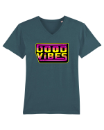 Good Vibes Tricou mânecă scurtă guler V Bărbat Presenter