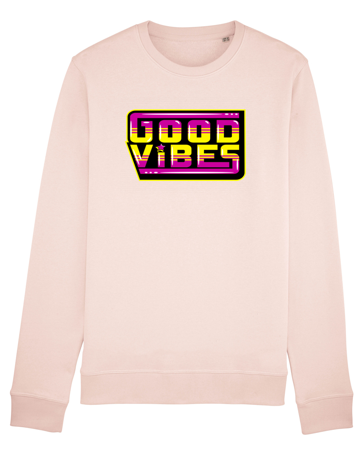 Bluză mânecă lungă Unisex Rise Candy Pink