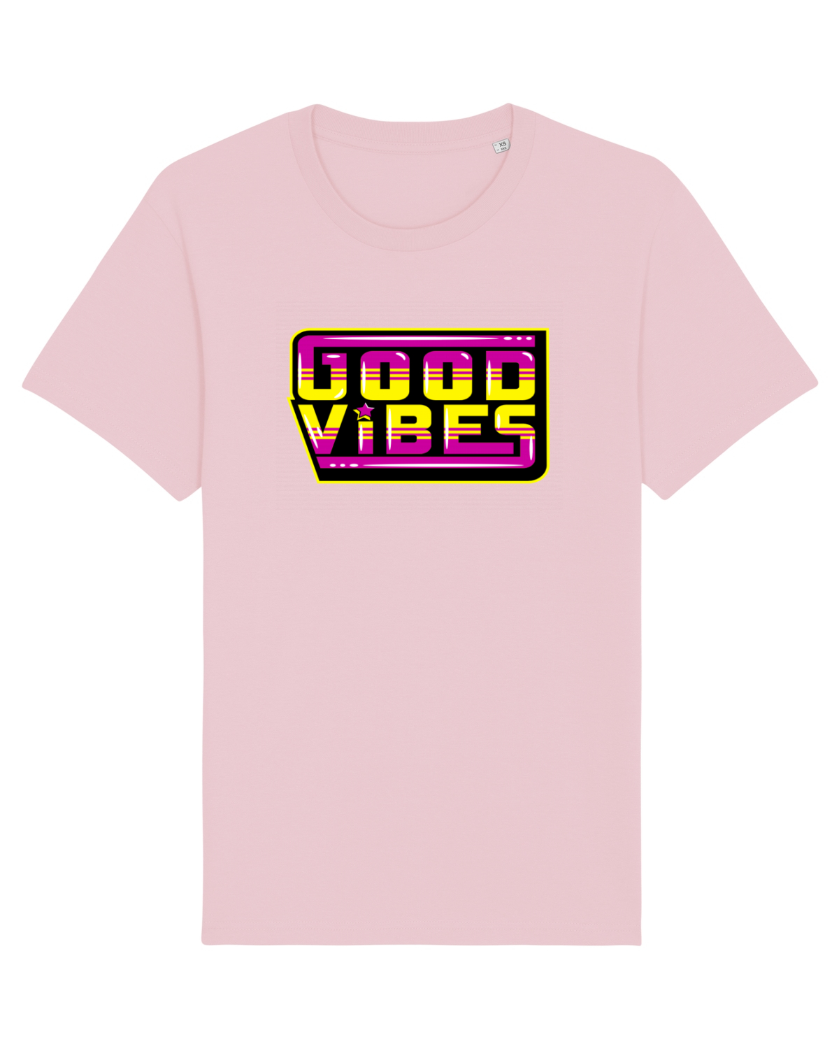 Tricou mânecă scurtă Unisex Rocker Cotton Pink