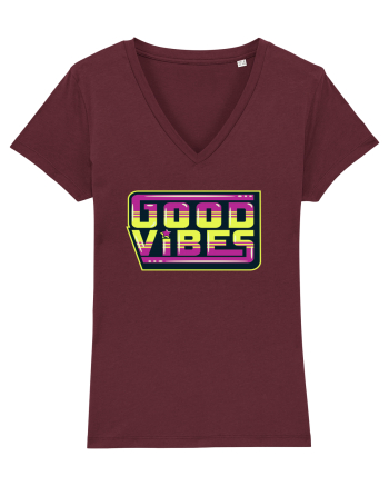 Good Vibes Burgundy