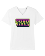 Good Vibes Tricou mânecă scurtă guler V Bărbat Presenter