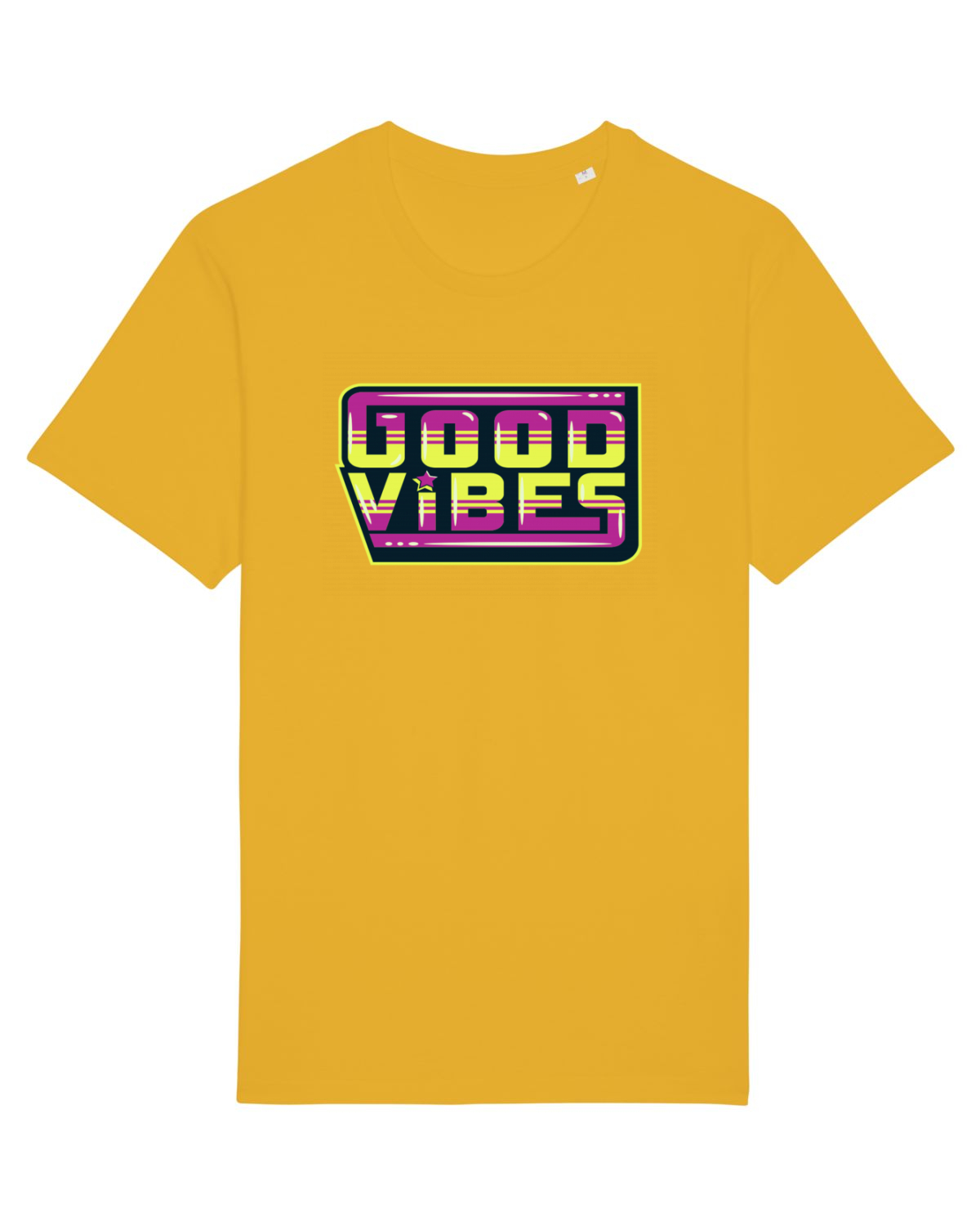 Tricou mânecă scurtă Unisex Rocker Spectra Yellow