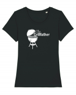 The Grillfather Tricou mânecă scurtă guler larg fitted Damă Expresser