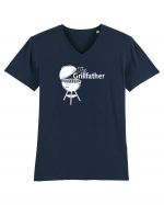 The Grillfather Tricou mânecă scurtă guler V Bărbat Presenter