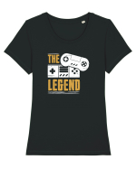 The Legend Tricou mânecă scurtă guler larg fitted Damă Expresser