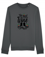 The Most Wonderful Wine Of The Year Bluză mânecă lungă Unisex Rise