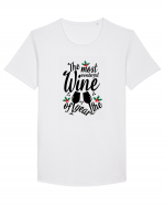 The Most Wonderful Wine Of The Year Tricou mânecă scurtă guler larg Bărbat Skater