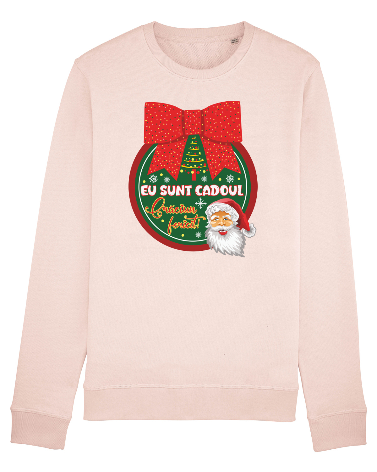 Bluză mânecă lungă Unisex Rise Candy Pink