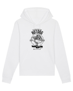 Hot Dog Skeleton Black Hanorac Unisex Drummer