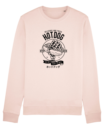 Hot Dog Skeleton Black Candy Pink
