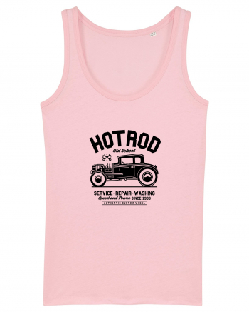 Hot Rod Black Old School Black Cotton Pink