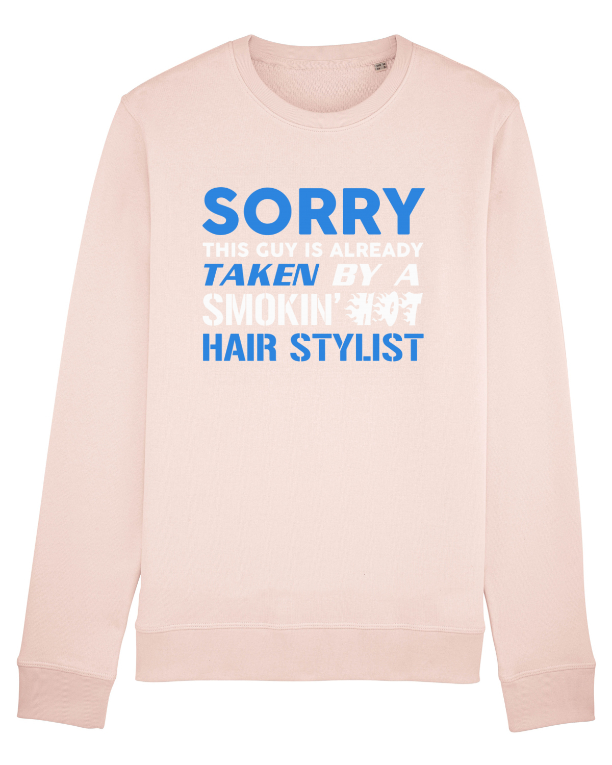 Bluză mânecă lungă Unisex Rise Candy Pink