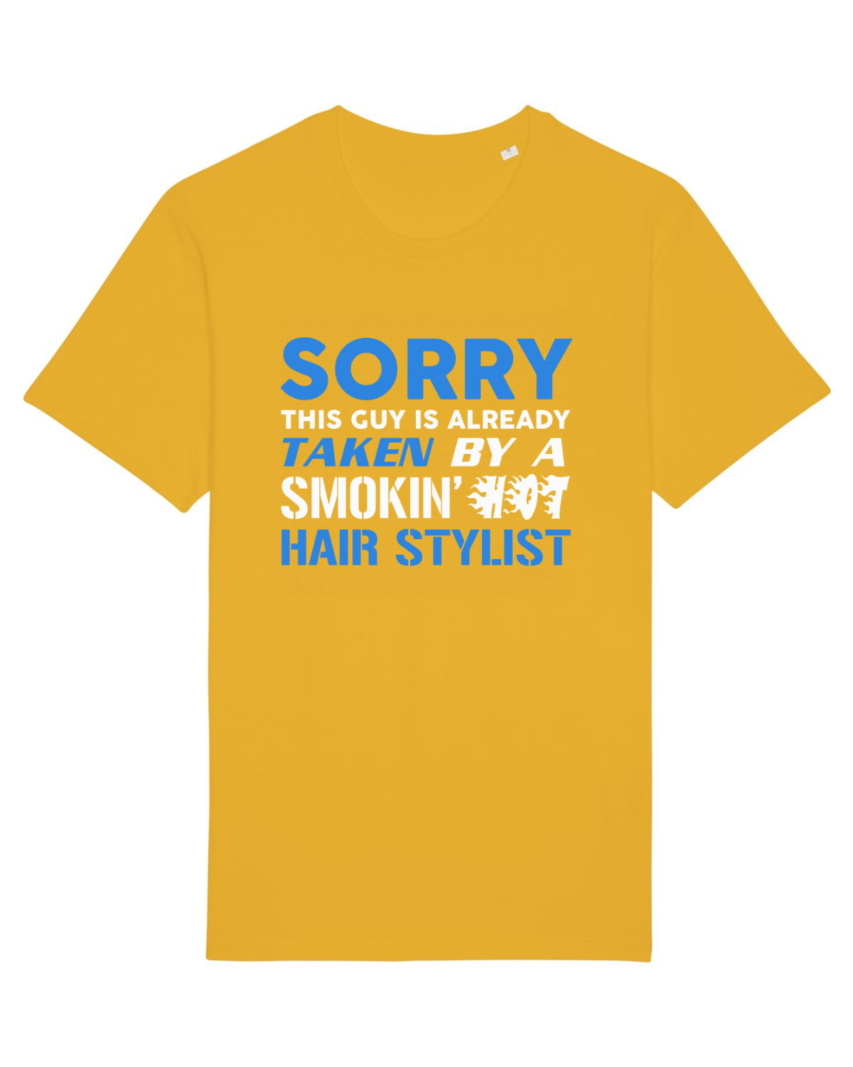 Tricou mânecă scurtă Unisex Rocker Spectra Yellow
