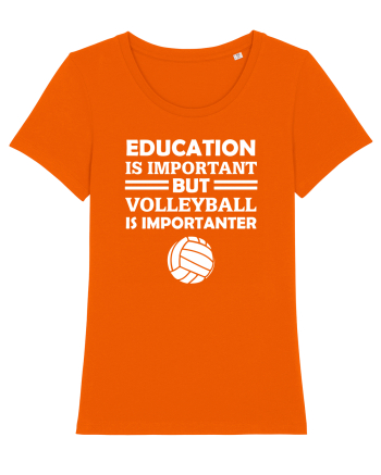 VOLLEYBALL Bright Orange