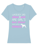 SCHNAUZER Tricou mânecă scurtă guler larg fitted Damă Expresser