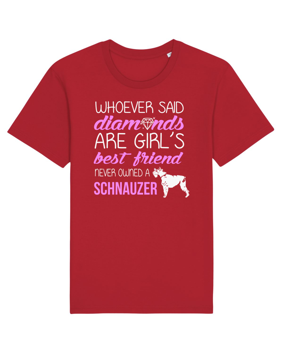 Tricou mânecă scurtă Unisex Rocker Red