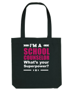 SCHOOL COUNSELOR Sacoșă textilă