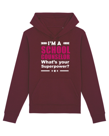 SCHOOL COUNSELOR Burgundy
