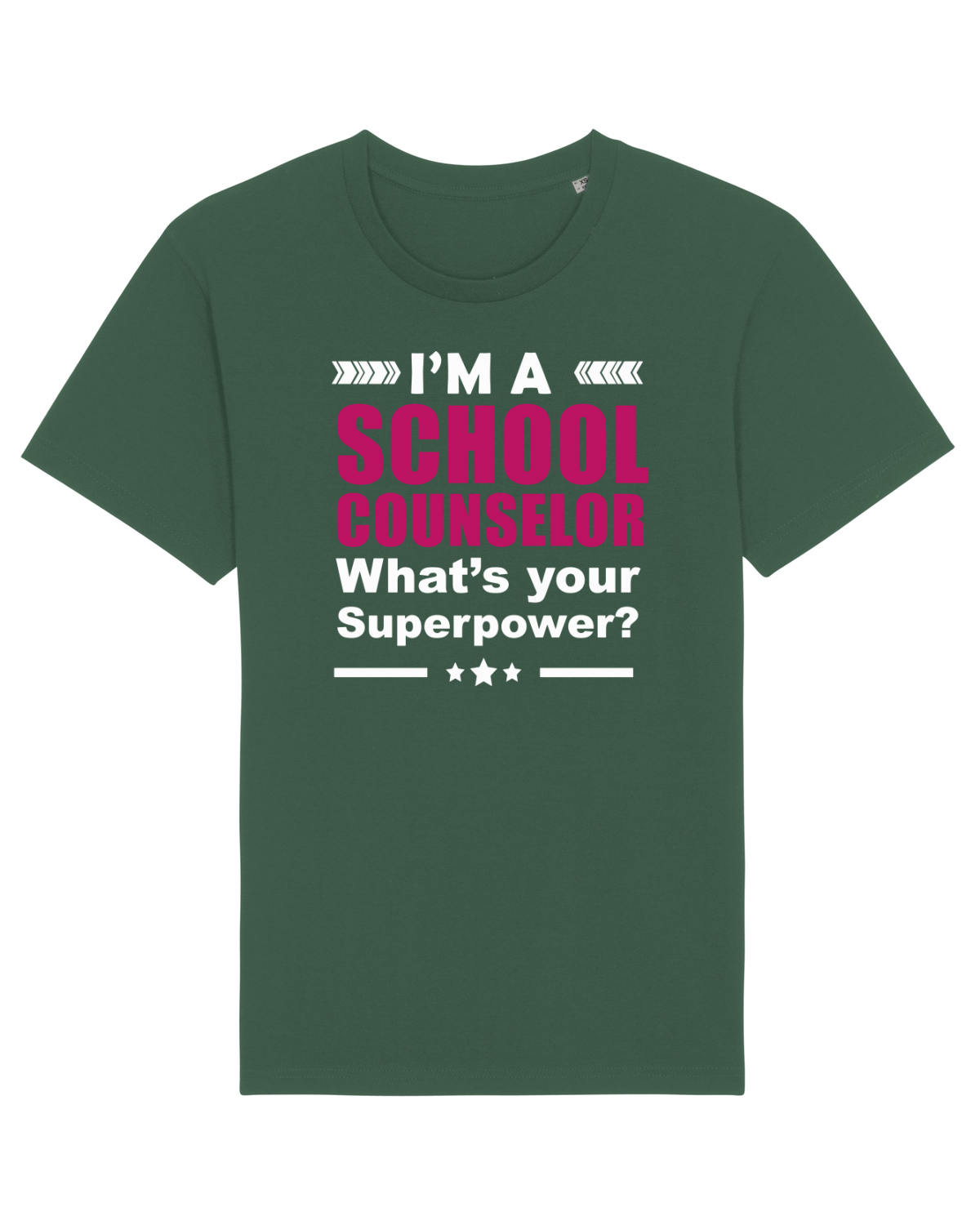 Tricou mânecă scurtă Unisex Rocker Bottle Green