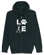 LOVE PETS Hanorac cu fermoar Unisex Connector