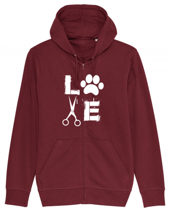 LOVE PETS Burgundy