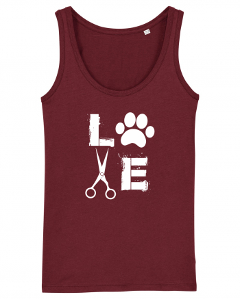 LOVE PETS Burgundy