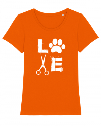 LOVE PETS Bright Orange