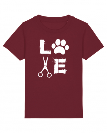 LOVE PETS Burgundy