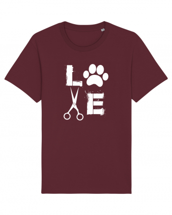 LOVE PETS Burgundy