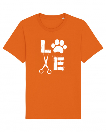 LOVE PETS Bright Orange