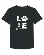 LOVE PETS Tricou mânecă scurtă guler larg Bărbat Skater