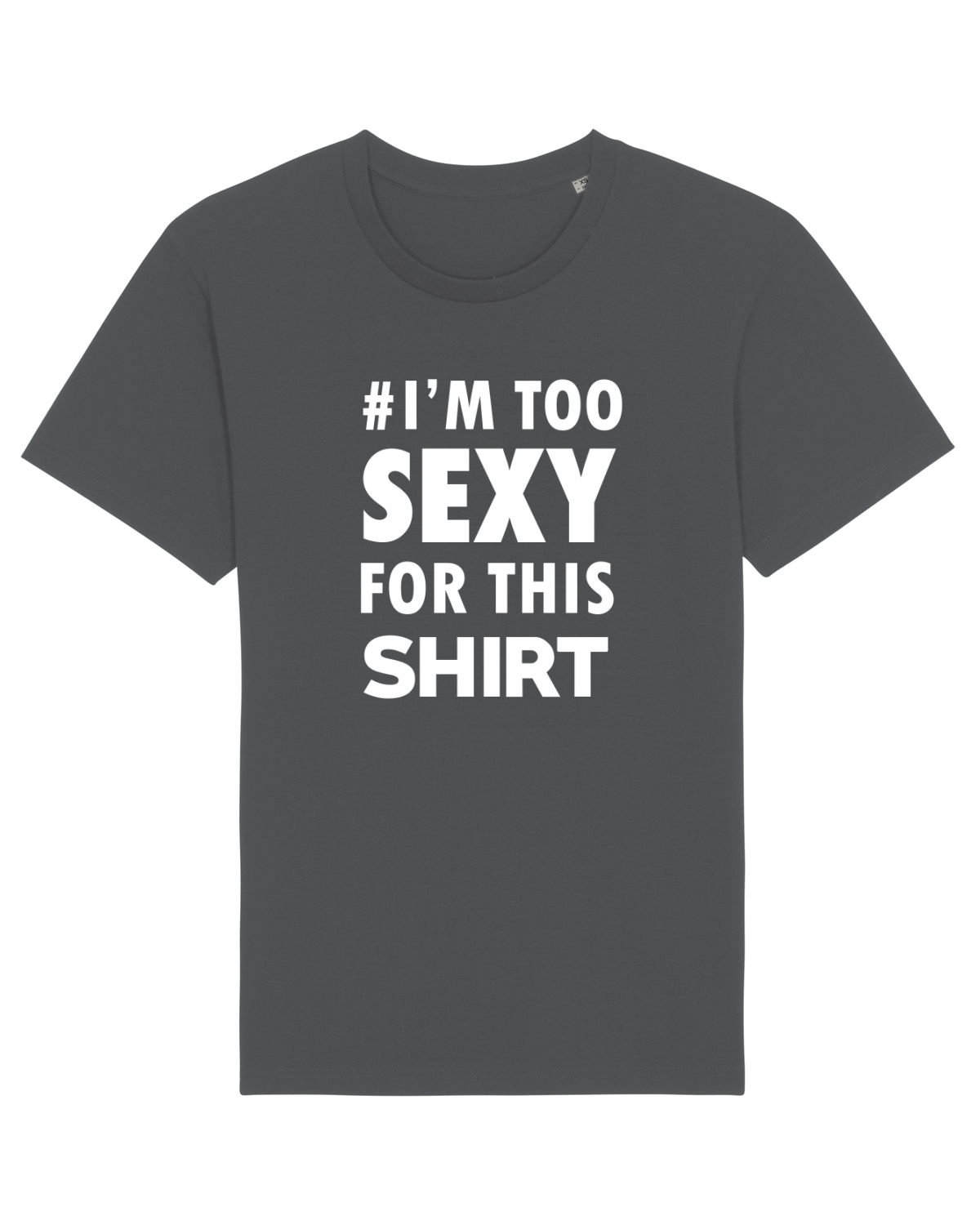 Tricou mânecă scurtă Unisex Rocker Anthracite