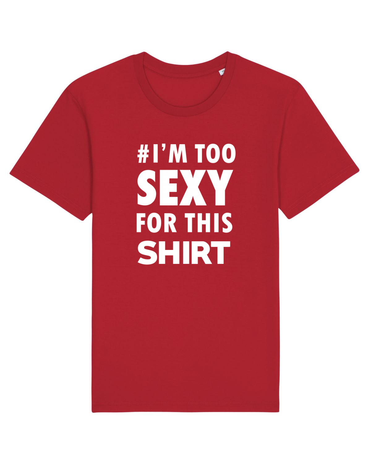 Tricou mânecă scurtă Unisex Rocker Red