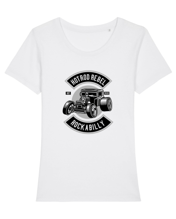 Hot Rod Rockabilly Black White