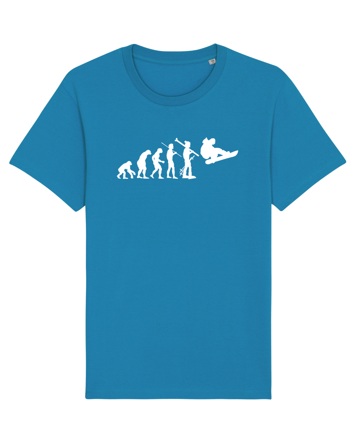 Tricou mânecă scurtă Unisex Rocker Azur