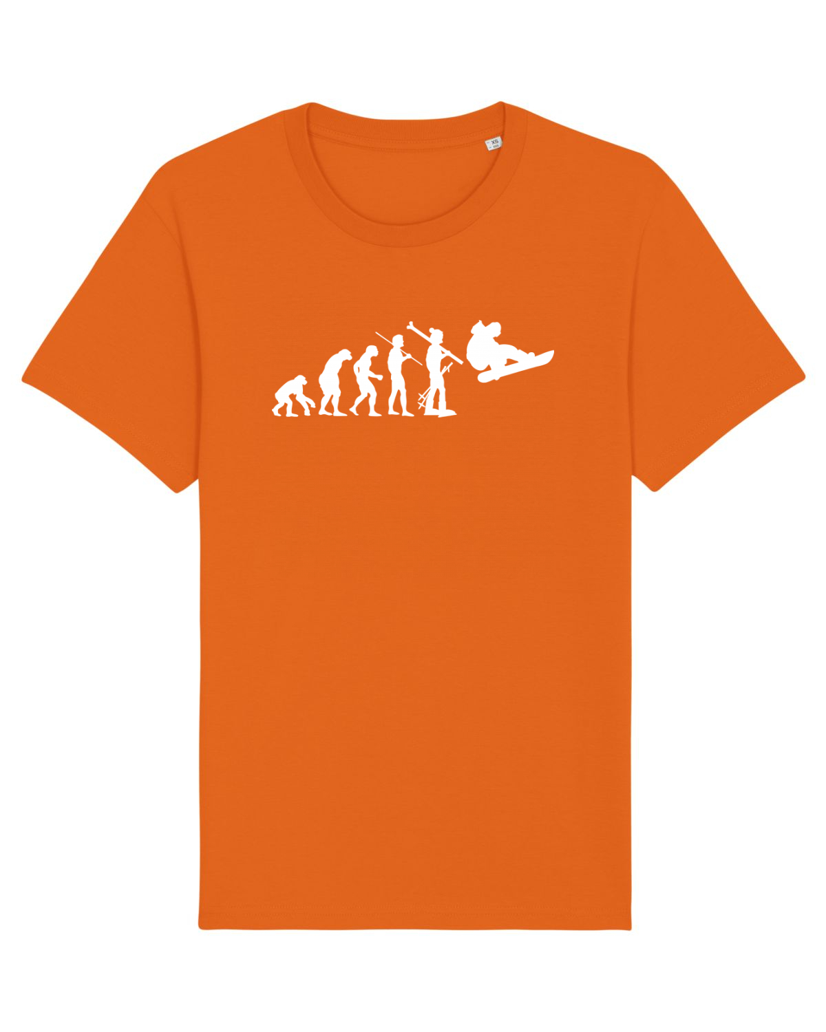 Tricou mânecă scurtă Unisex Rocker Bright Orange
