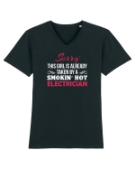 ELECTRICIAN Tricou mânecă scurtă guler V Bărbat Presenter