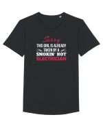ELECTRICIAN Tricou mânecă scurtă guler larg Bărbat Skater