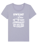 CYCLING Tricou mânecă scurtă guler larg fitted Damă Expresser