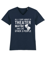 THEATER Tricou mânecă scurtă guler V Bărbat Presenter