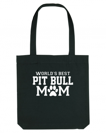 PIT BULL MOM Black