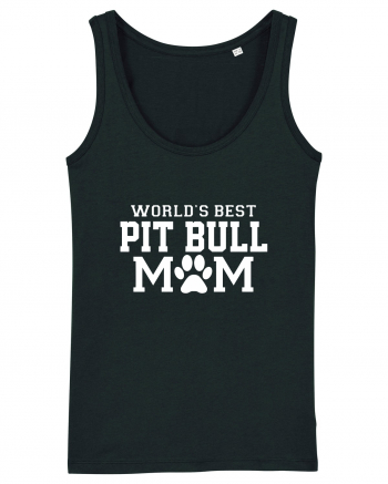 PIT BULL MOM Black