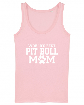 PIT BULL MOM Cotton Pink