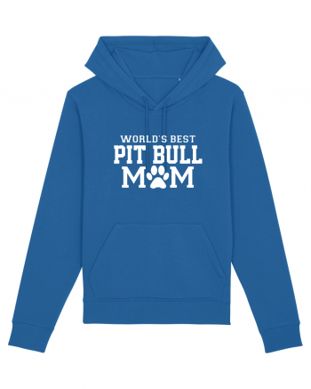 PIT BULL MOM Royal Blue