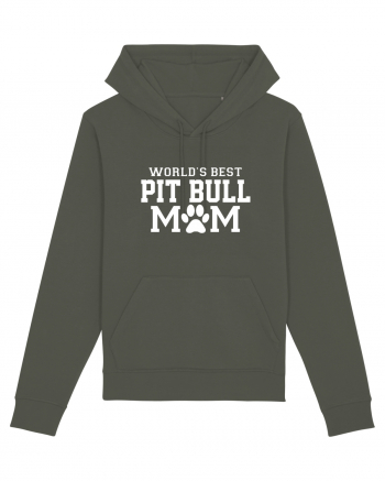 PIT BULL MOM Khaki